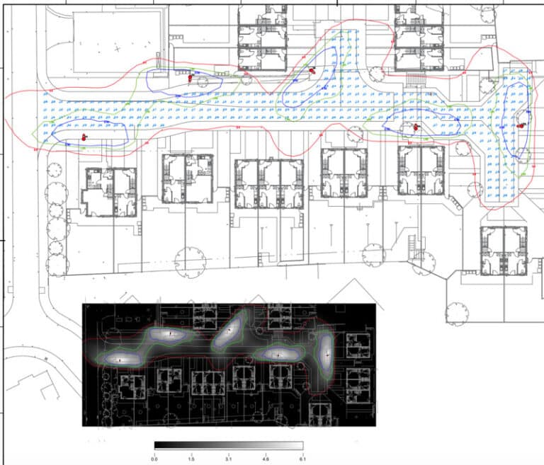 Lighting Design Example Lux view