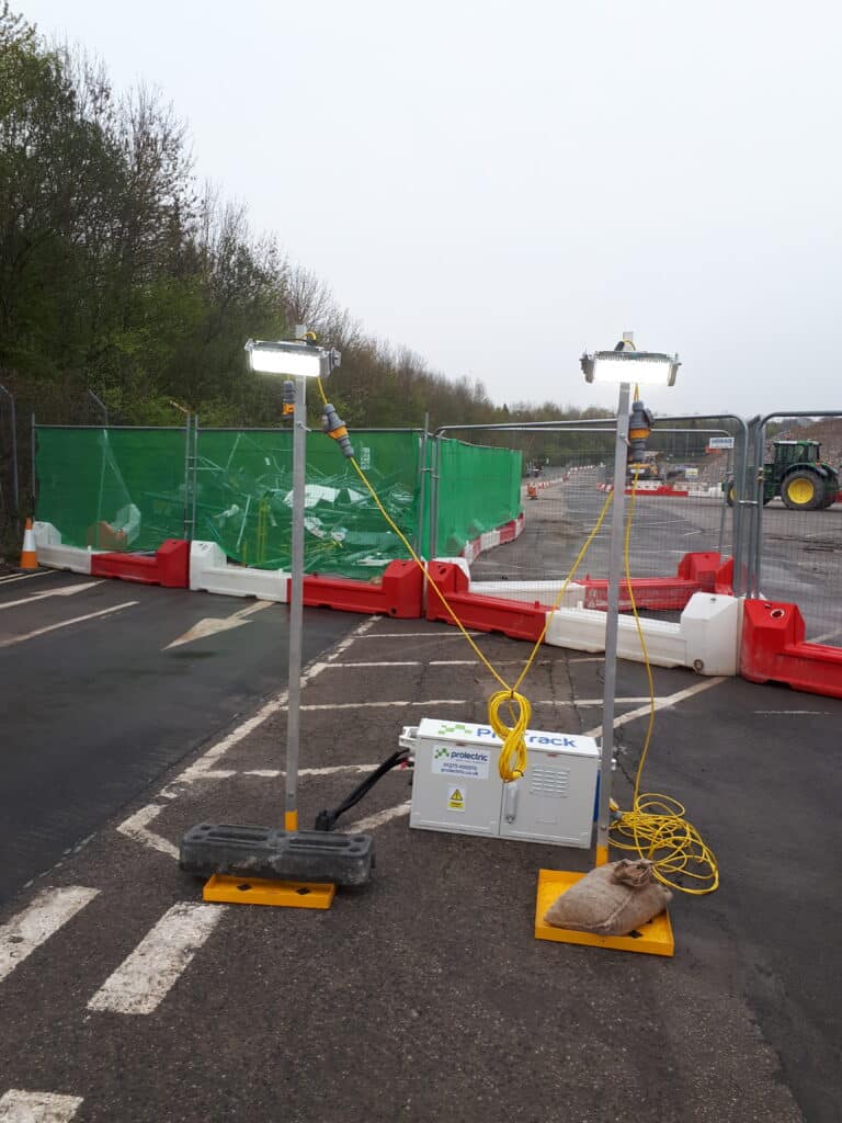 ProTrack link lighting on road site