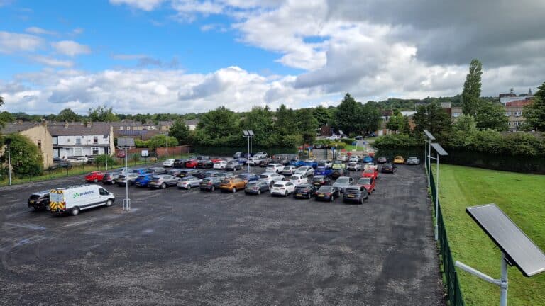 Prolectric Solar Street Light AE6 Vivo Car Park