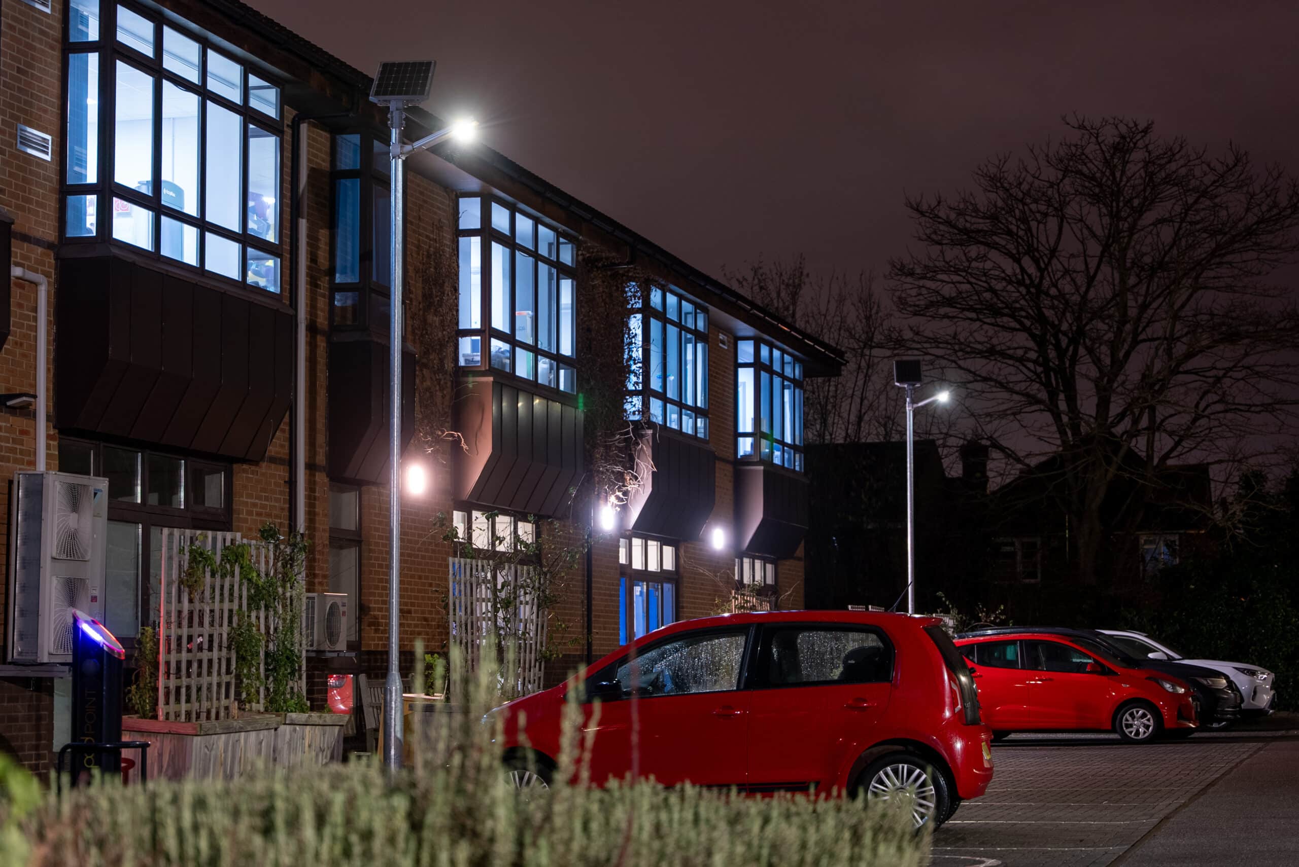 AE3 Solar Street Light at Hospital