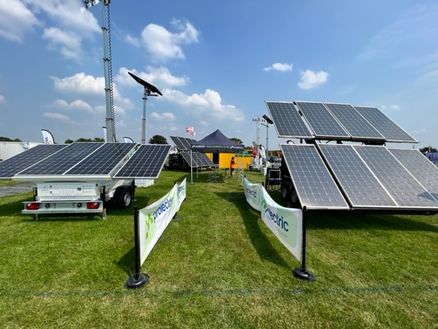 ProPower and ProLight deployed at tradeshow