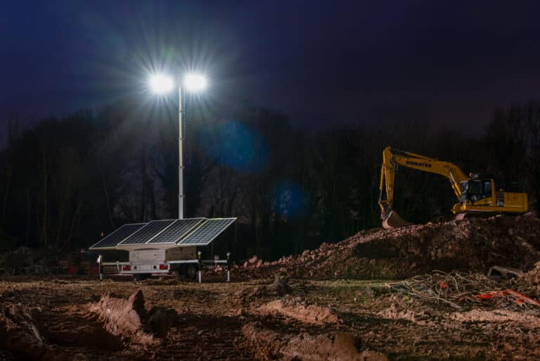 Prolight deployed at construction site