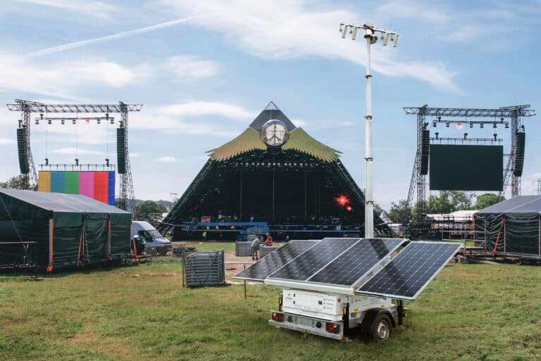 Prolight deployed at festival day