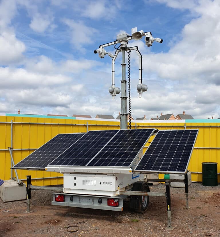 Prolectric Virtual Guard CCTV Security Lighting Tower